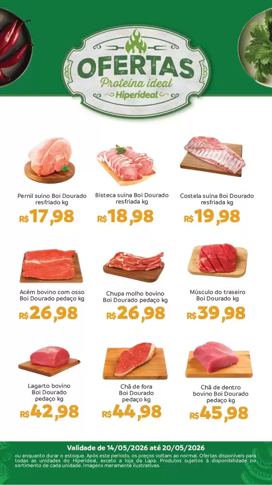 Catálogo Hiperideal Supermercados | Ampla seleção de ofertas | 2026-05-12T00:00:00.000Z - 2026-05-20T00:00:00.000Z