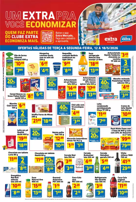 Catálogo Extra | Descubra ofertas atraentes | 2026-05-12T00:00:00.000Z - 2026-05-18T00:00:00.000Z