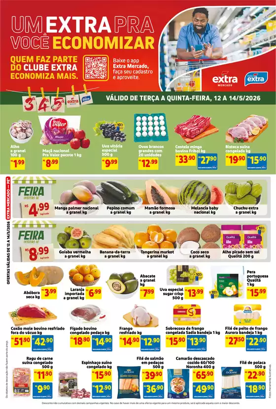 Catálogo Extra | Ofertas especiais para você | 2026-05-12T00:00:00.000Z - 2026-05-14T00:00:00.000Z