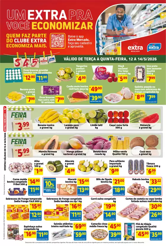 Catálogo Mercado Extra | Grandes descontos em produtos selecionados | 2026-05-12T00:00:00.000Z - 2026-05-14T00:00:00.000Z