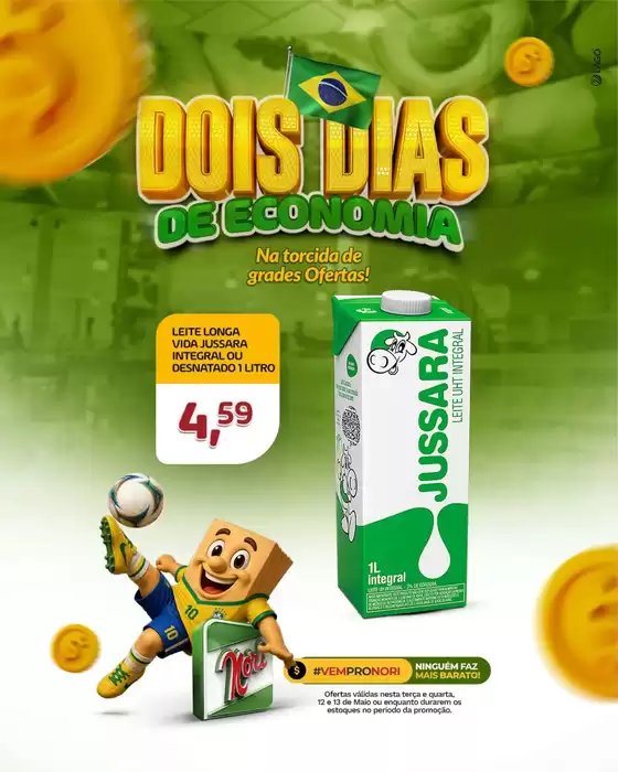 Catálogo Supermercados Nori | Descubra ofertas atraentes | 2026-05-12T00:00:00.000Z - 2026-05-13T00:00:00.000Z