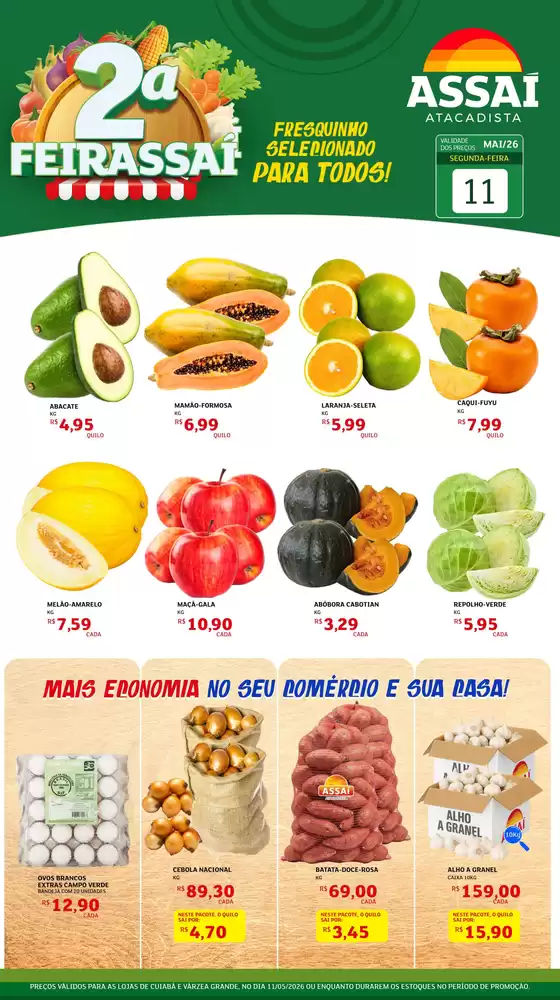 Catálogo Assaí Atacadista | Encarte Assaí Atacadista 46927-462 | 2026-05-12T00:00:00.000Z - 2026-05-12T00:00:00.000Z