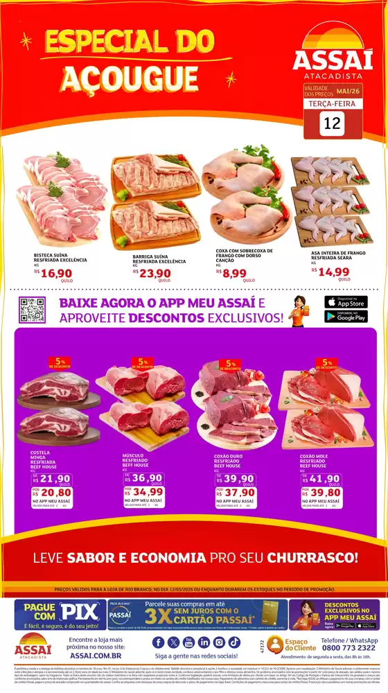 Catálogo Assaí Atacadista | Encarte Assaí Atacadista 47172-40 | 2026-05-12T00:00:00.000Z - 2026-05-12T00:00:00.000Z