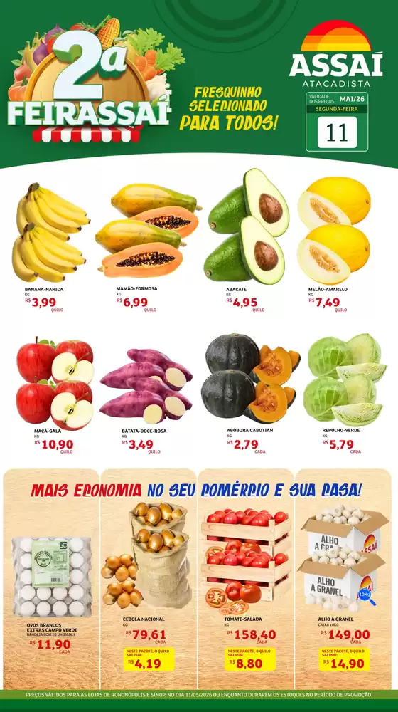 Catálogo Assaí Atacadista | Encarte Assaí Atacadista 46927-807 | 2026-05-12T00:00:00.000Z - 2026-05-12T00:00:00.000Z
