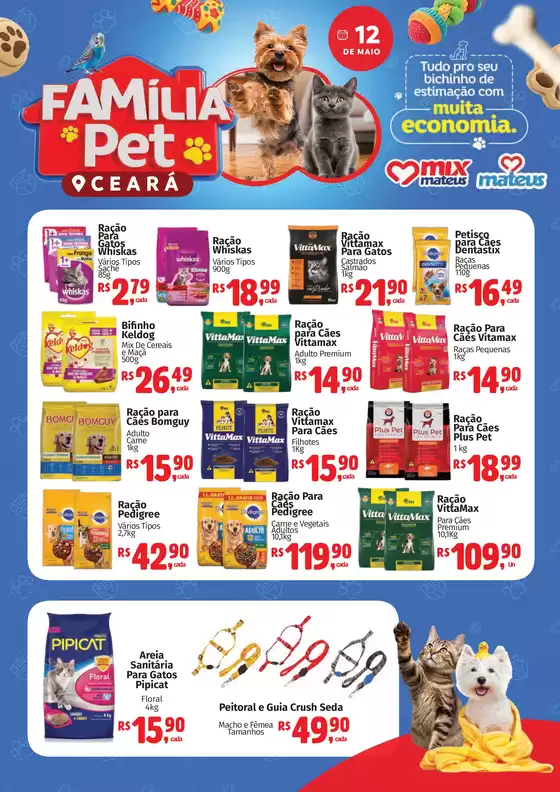 Catálogo Supermercados Mateus | Familia Pet | 2026-05-12T00:00:00.000Z - 2026-05-12T00:00:00.000Z