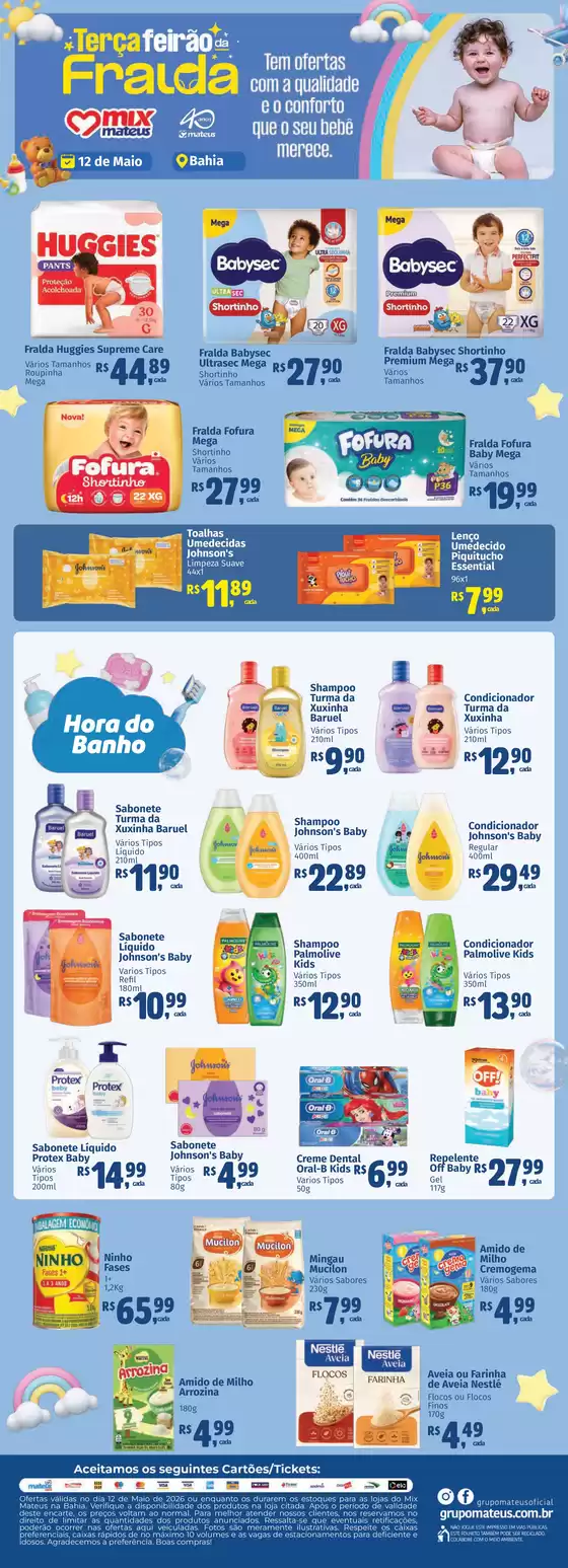 Catálogo Supermercados Mateus | Terça da Fralda | 2026-05-12T00:00:00.000Z - 2026-05-12T00:00:00.000Z