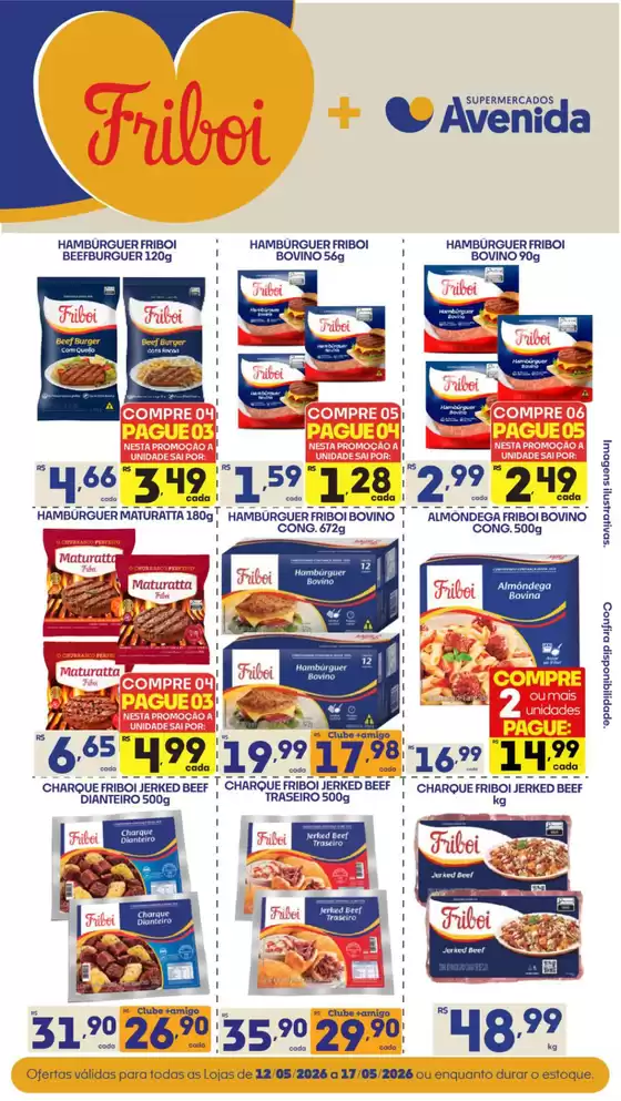 Catálogo Supermercados Avenida | Ofertas especiais atraentes para todos | 2026-05-12T00:00:00.000Z - 2026-05-17T00:00:00.000Z