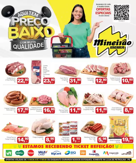 Catálogo Mineirão Atacarejo | MINEIRAO ATACAREJO PETROLINA 11.05 A 17.05 | 2026-05-11T00:00:00.000Z - 2026-05-17T00:00:00.000Z