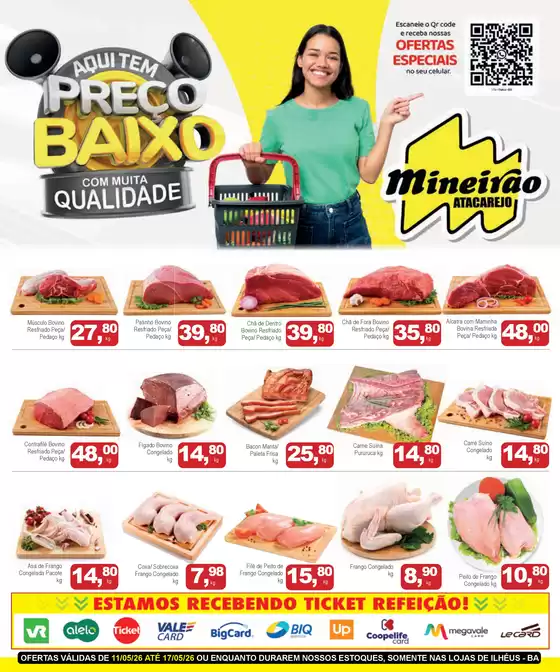 Catálogo Mineirão Atacarejo | MINEIRAO ATACAREJO ILHEUS 11.05 A 17.05 | 2026-05-11T00:00:00.000Z - 2026-05-17T00:00:00.000Z