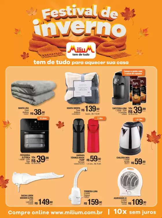 Catálogo Milium | FESTIVAL DE INVERNO MILIUM | 2026-05-12T00:00:00.000Z - 2026-06-29T00:00:00.000Z