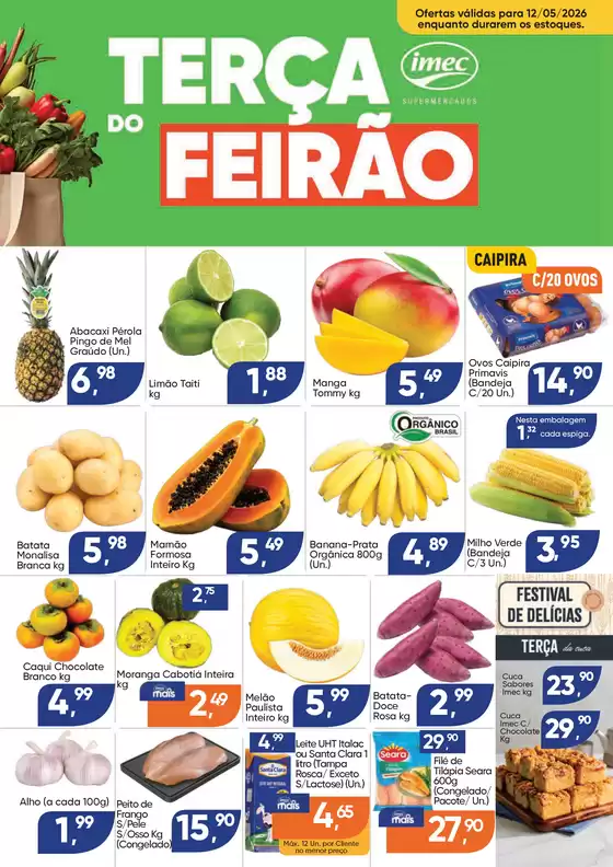 Catálogo Imec Supermercados | BAIXA 15252 Terca do Feirao 12 05 26 | 2026-05-12T00:00:00.000Z - 2026-05-12T00:00:00.000Z
