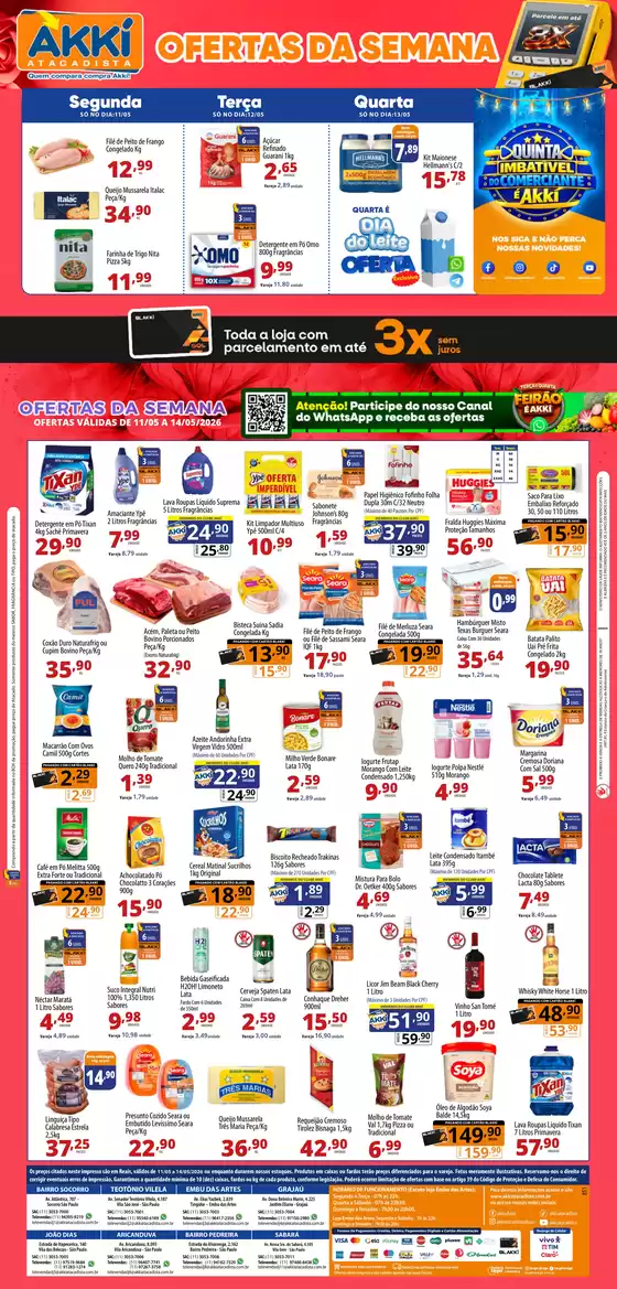 Catálogo Akki Atacadista | OFERTAS DA SEMANA NO AKKI 11 A 14 05 | 2026-05-11T00:00:00.000Z - 2026-05-14T00:00:00.000Z
