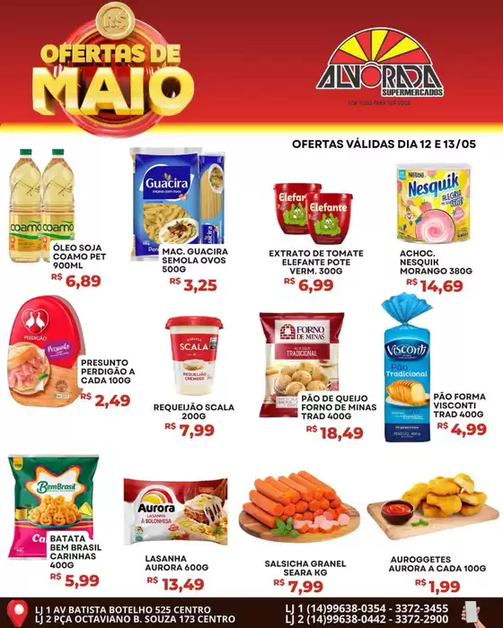 Catálogo Alvorada Supermercados | Ofertas exclusivas para nossos clientes | 2026-05-12T00:00:00.000Z - 2026-05-13T00:00:00.000Z
