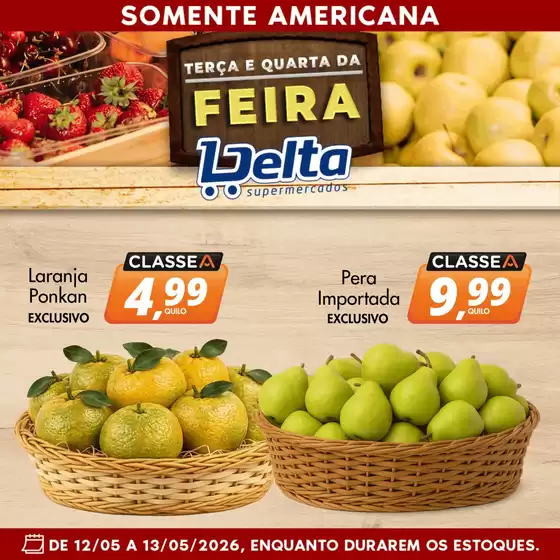 Catálogo Delta Supermercados | Economize agora com nossas ofertas | 2026-05-12T00:00:00.000Z - 2026-05-13T00:00:00.000Z