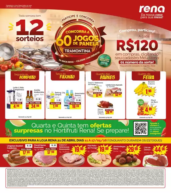Catálogo Supermercados Rena | Capa 21 de Abril Ofertas validas de 11 a 17.05 compressed | 2026-04-21T00:00:00.000Z - 2026-05-17T00:00:00.000Z
