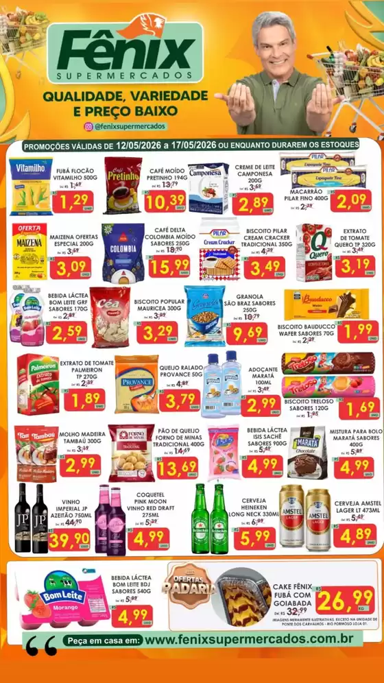 Catálogo Fênix Supermercados | SEGUNDA E TERÇA DO Comer CiIante | 2026-05-13T00:00:00.000Z - 2026-05-17T00:00:00.000Z