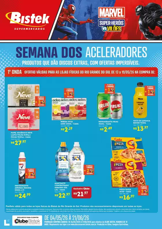 Catálogo Bistek Supermercados | Economize agora com nossas ofertas | 2026-05-13T00:00:00.000Z - 2026-05-19T00:00:00.000Z