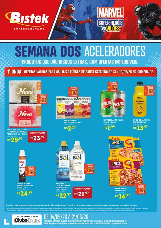 Catálogo Bistek Supermercados | Nossas melhores ofertas para você | 2026-05-13T00:00:00.000Z - 2026-05-19T00:00:00.000Z