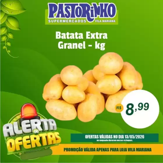 Catálogo Supermercado Pastorinho | Ofertas exclusivas e pechinchas | 2026-05-13T00:00:00.000Z - 2026-05-13T00:00:00.000Z