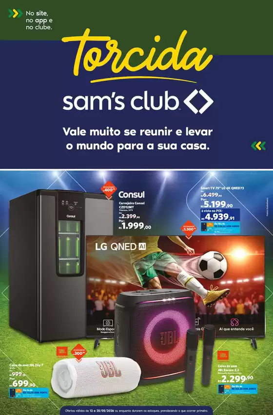 Catálogo Sam's Club | Novas ofertas para descobrir | 2026-05-13T00:00:00.000Z - 2026-05-25T00:00:00.000Z