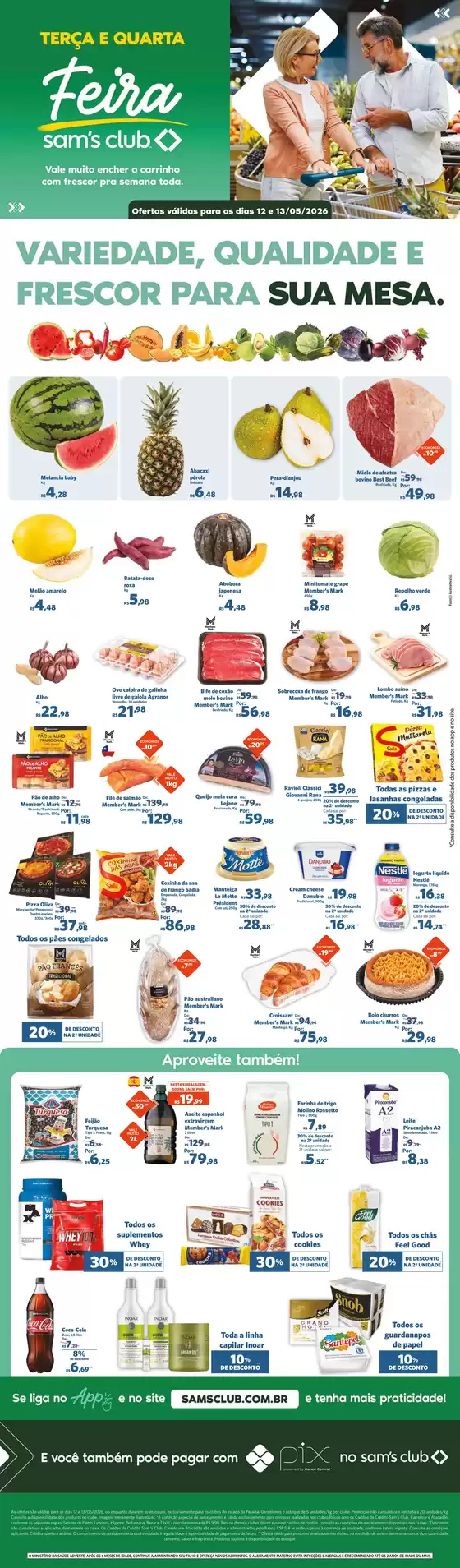 Catálogo Sam's Club | Ofertas especiais atraentes para todos | 2026-05-13T00:00:00.000Z - 2026-05-13T00:00:00.000Z