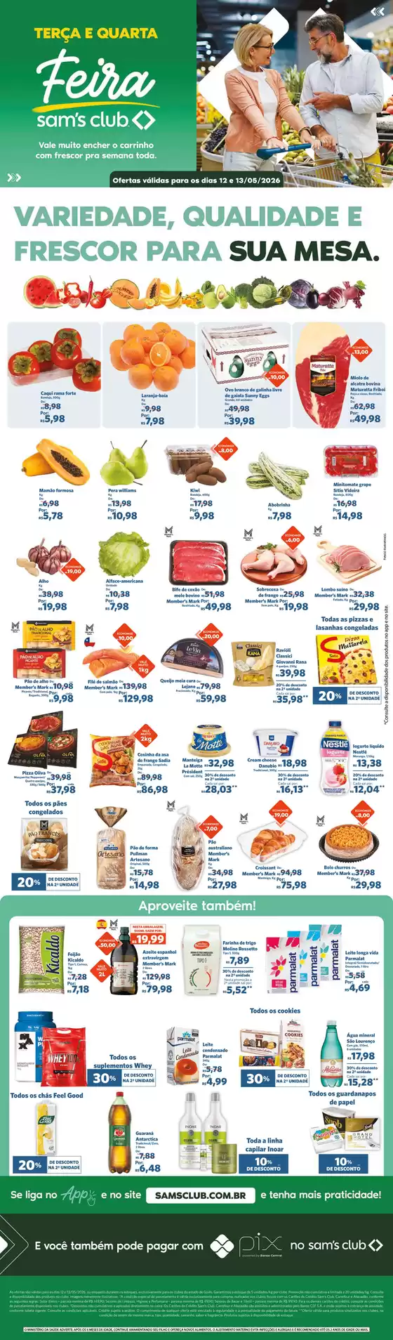 Catálogo Sam's Club | Ótima oferta para caçadores de pechinchas | 2026-05-13T00:00:00.000Z - 2026-05-13T00:00:00.000Z