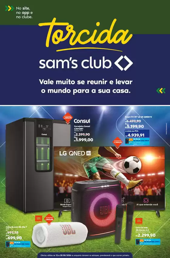 Catálogo Sam's Club | Ofertas exclusivas para nossos clientes | 2026-05-13T00:00:00.000Z - 2026-05-25T00:00:00.000Z