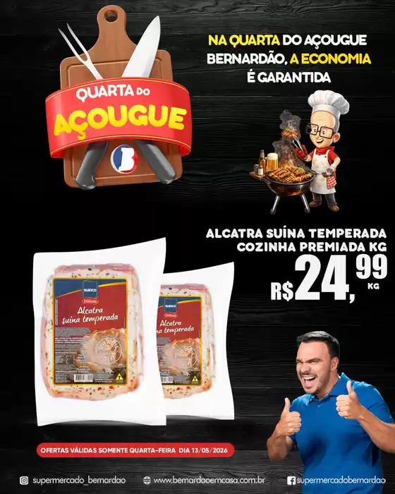 Catálogo Supermercado Bernardão | Ofertas exclusivas para nossos clientes | 2026-05-13T00:00:00.000Z - 2026-05-13T00:00:00.000Z