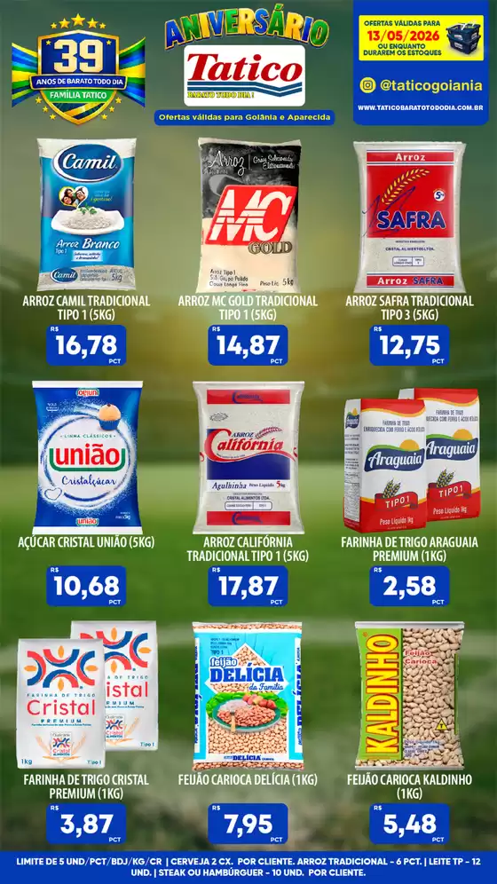 Catálogo Tatico | Melhores ofertas para todos os caçadores de pechinchas | 2026-05-13T00:00:00.000Z - 2026-05-13T00:00:00.000Z