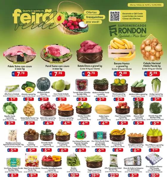 Catálogo Supermercados Rondon | Melhores ofertas e descontos | 2026-05-13T00:00:00.000Z - 2026-05-14T00:00:00.000Z