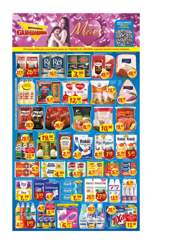 Catálogo Supermercados Guanabara | Encarte Supermercados Guanabara | 2026-05-13T00:00:00.000Z - 2026-05-15T00:00:00.000Z