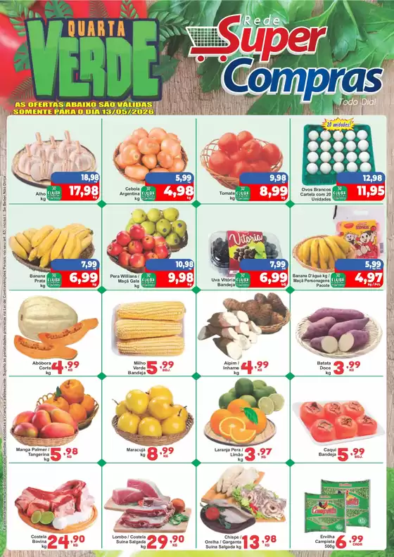 Catálogo Rede Super Compras | Ótima oferta para todos os clientes | 2026-05-13T00:00:00.000Z - 2026-05-13T00:00:00.000Z