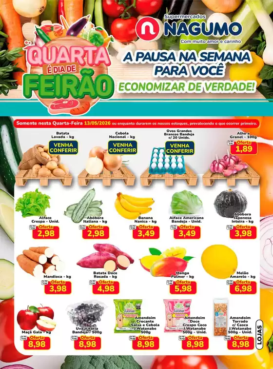 Catálogo Nagumo | QUARTA DE FEIRAO | 2026-05-13T00:00:00.000Z - 2026-05-13T00:00:00.000Z
