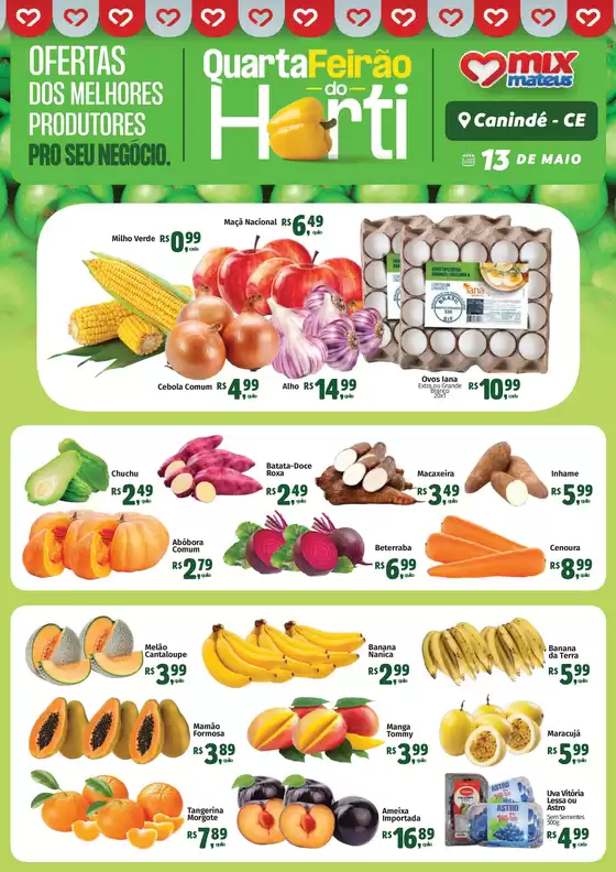 Catálogo Supermercados Mateus | Quarta do Horti | 2026-05-13T00:00:00.000Z - 2026-05-13T00:00:00.000Z