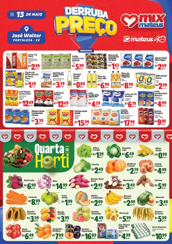 Catálogo Supermercados Mateus | Quarta do horti | 2026-05-13T00:00:00.000Z - 2026-05-13T00:00:00.000Z