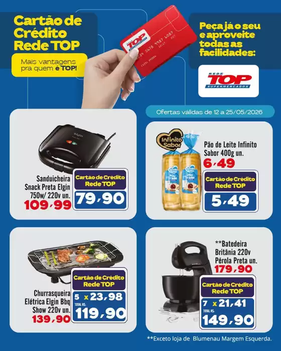 Catálogo Rede Top | Ofertas especiais para você | 2026-05-12T00:00:00.000Z - 2026-05-25T00:00:00.000Z