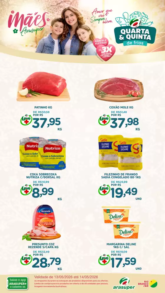 Catálogo Araújo Supermercados | QUARTA E QUINTA | 2026-05-13T00:00:00.000Z - 2026-05-14T00:00:00.000Z