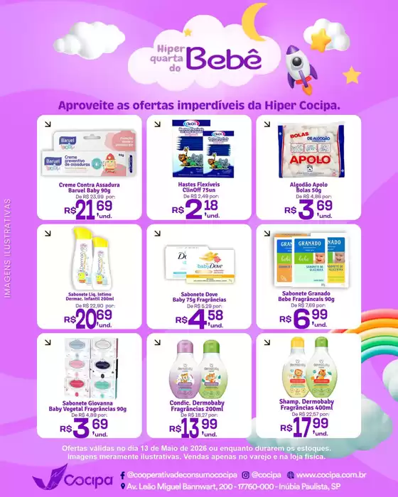Catálogo Cocipa | Ofertas exclusivas e pechinchas | 2026-05-13T00:00:00.000Z - 2026-05-13T00:00:00.000Z
