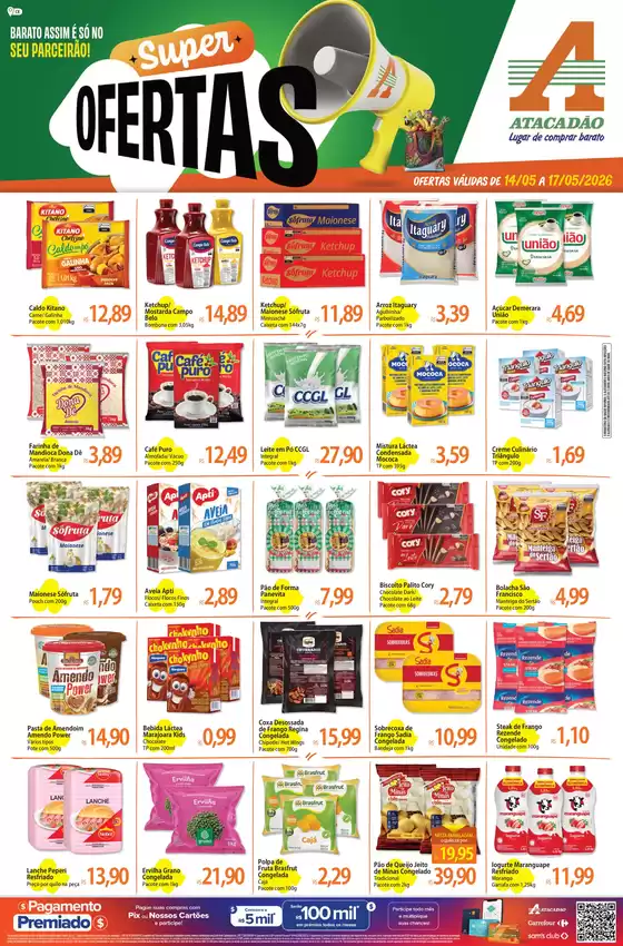 Catálogo Atacadão | Atacadão - Super Ofertas | 2026-05-14T00:00:00.000Z - 2026-05-17T00:00:00.000Z
