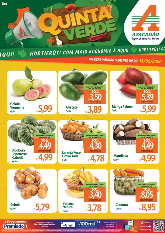 Catálogo Atacadão | Atacadão - Hortifrúti | 2026-05-14T00:00:00.000Z - 2026-05-14T00:00:00.000Z