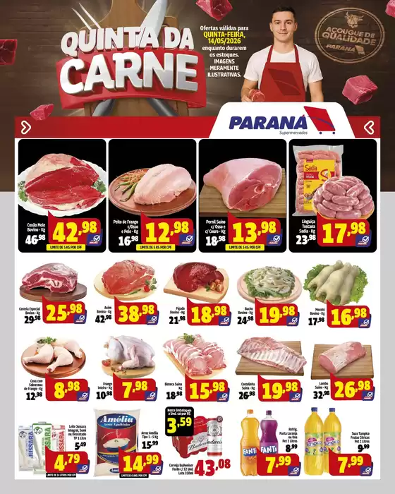 Catálogo Paraná Supermercados | Ótima oferta para caçadores de pechinchas | 2026-05-14T00:00:00.000Z - 2026-05-14T00:00:00.000Z