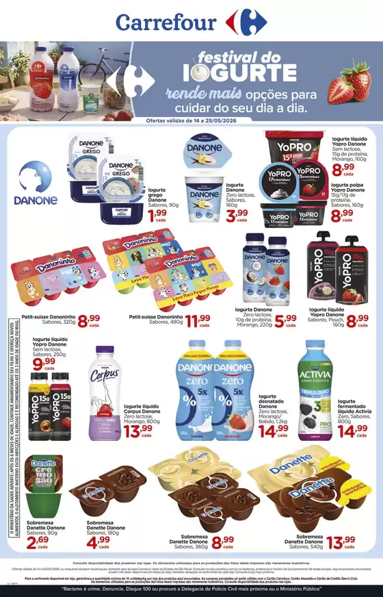 Catálogo Carrefour | REVISTA IOGURTES | 2026-05-14T00:00:00.000Z - 2026-05-25T00:00:00.000Z