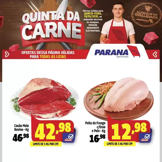 Catálogo Paraná Supermercados | Nossas melhores pechinchas | 2026-05-14T00:00:00.000Z - 2026-05-14T00:00:00.000Z