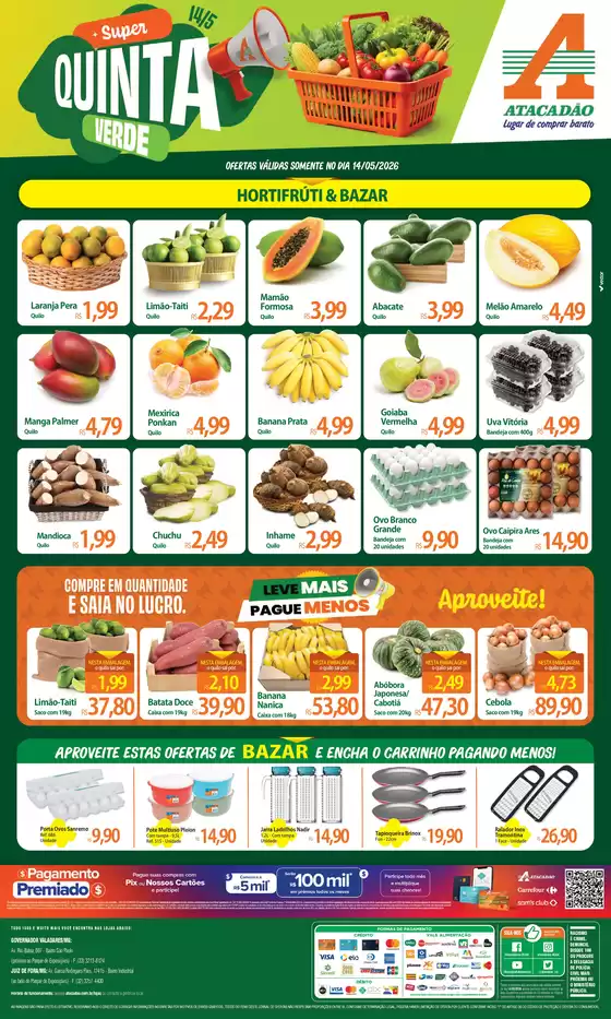 Catálogo Atacadão | Atacadão - Hortifrúti | 2026-05-14T00:00:00.000Z - 2026-05-14T00:00:00.000Z