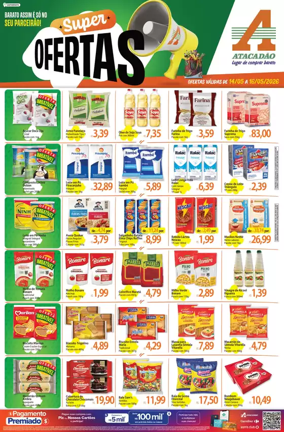 Catálogo Atacadão | Atacadão - Super Ofertas | 2026-05-14T00:00:00.000Z - 2026-05-16T00:00:00.000Z