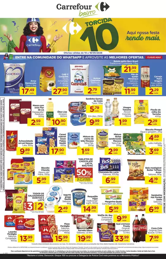 Catálogo Carrefour Bairro | Nossas melhores ofertas para você | 2026-05-14T00:00:00.000Z - 2026-05-18T00:00:00.000Z