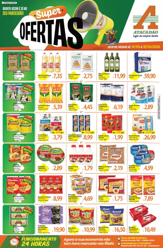 Catálogo Atacadão | Atacadão - Super Ofertas | 2026-05-14T00:00:00.000Z - 2026-05-16T00:00:00.000Z