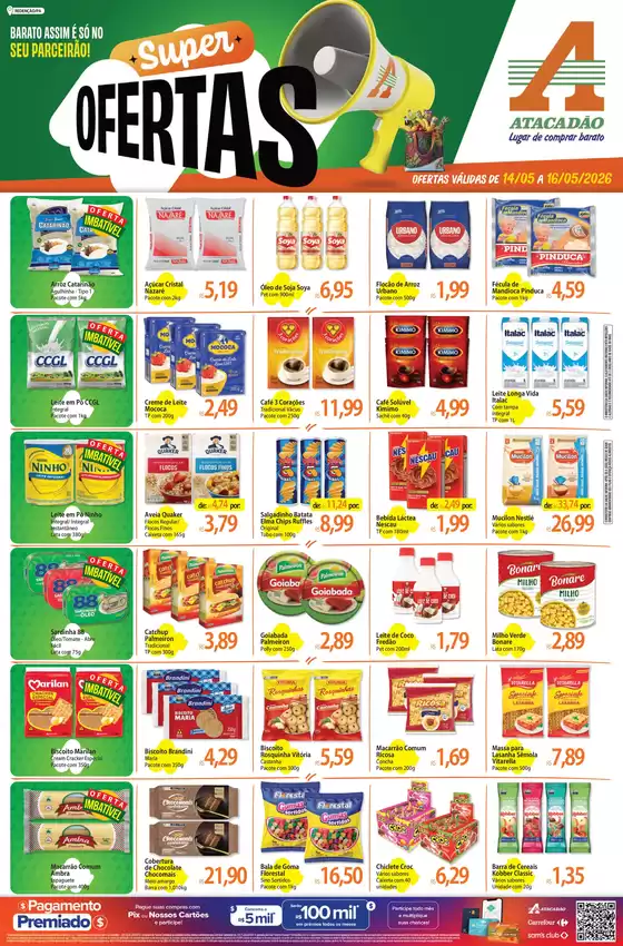 Catálogo Atacadão | Atacadão - Super Ofertas | 2026-05-14T00:00:00.000Z - 2026-05-16T00:00:00.000Z