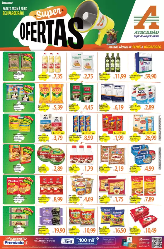 Catálogo Atacadão | Atacadão - Super Ofertas | 2026-05-14T00:00:00.000Z - 2026-05-16T00:00:00.000Z