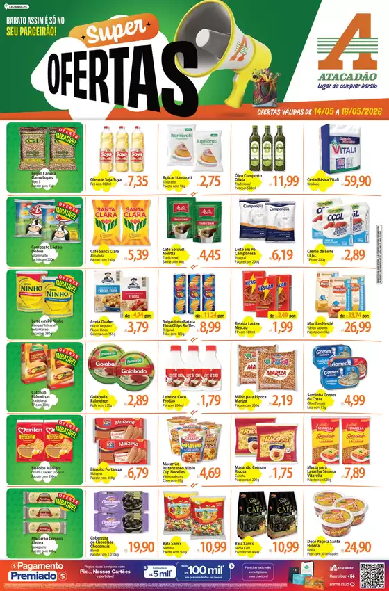 Catálogo Atacadão | Atacadão - Super Ofertas | 2026-05-14T00:00:00.000Z - 2026-05-16T00:00:00.000Z